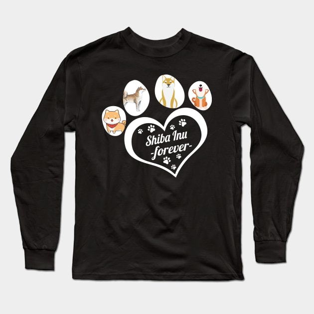 Shiba Inu forever Long Sleeve T-Shirt by TeesCircle